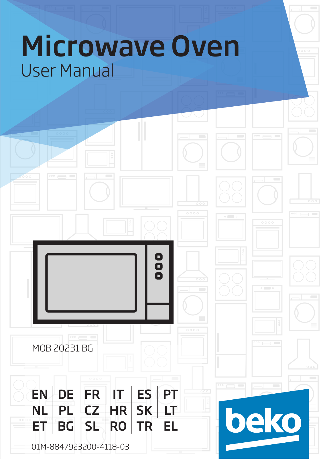 Beko MOB 20231 BG User manual