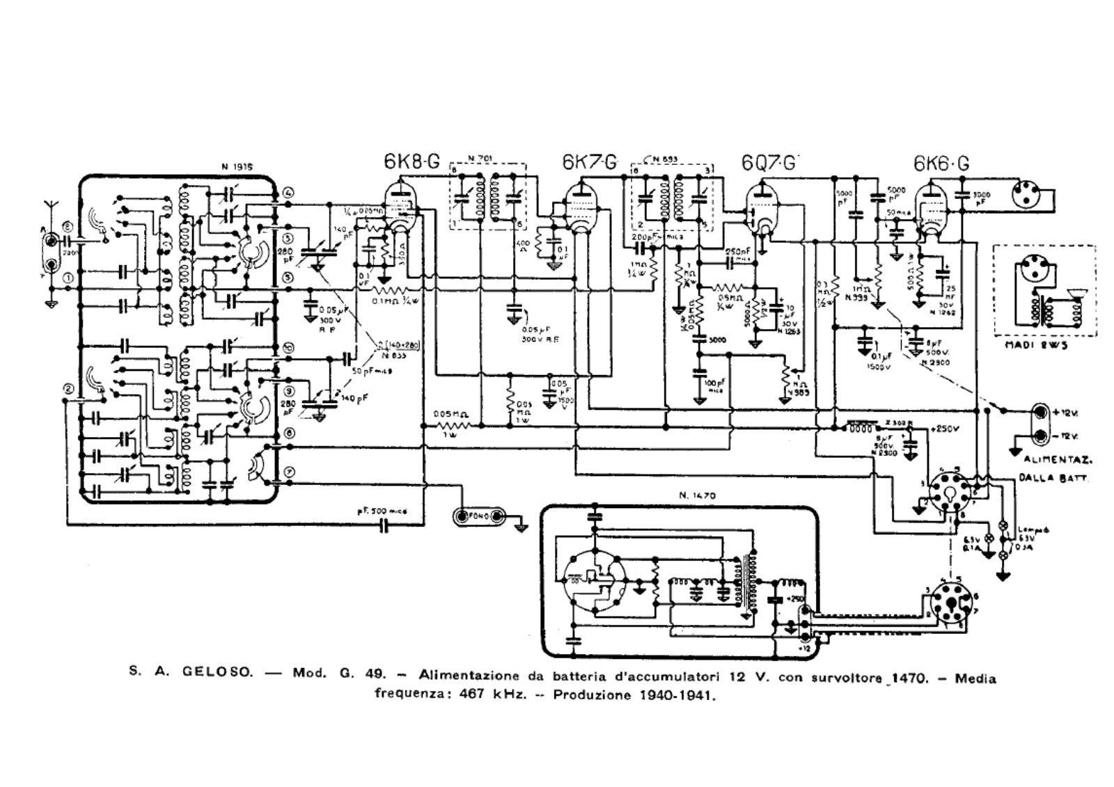 Geloso g49 schematic