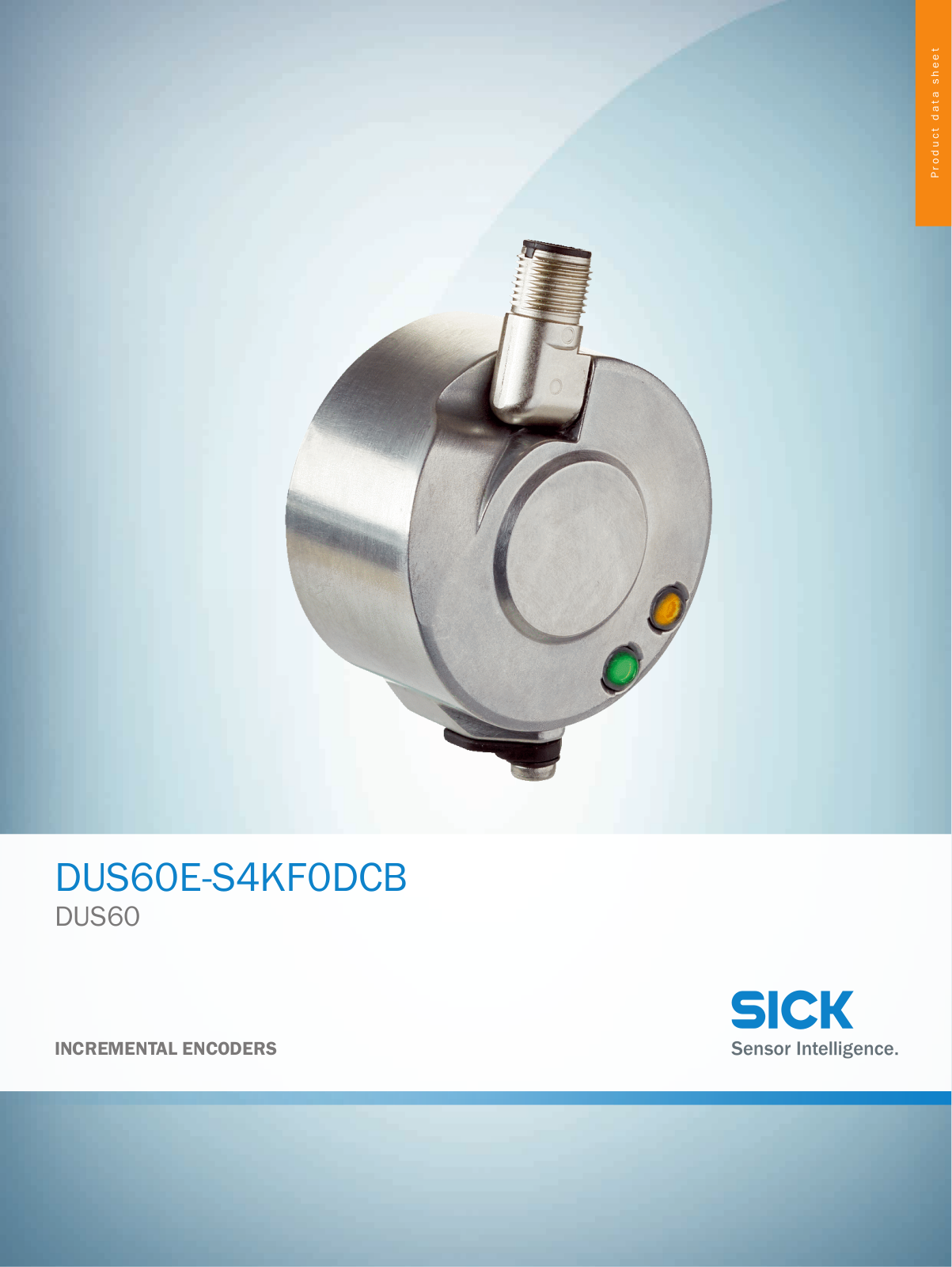 Sick DUS60E-S4KF0DCB Data Sheet