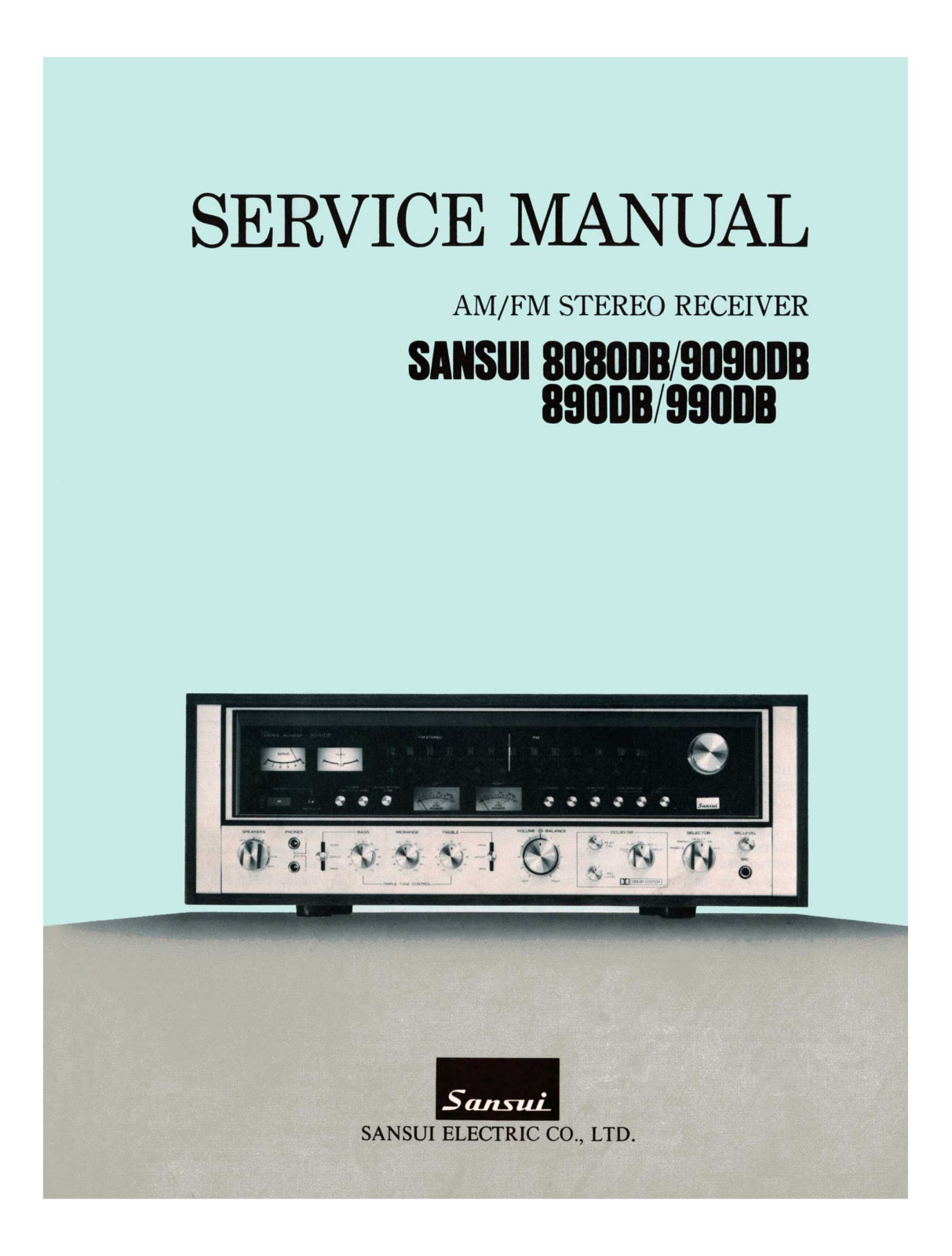 Sansui 880-DB Service manual