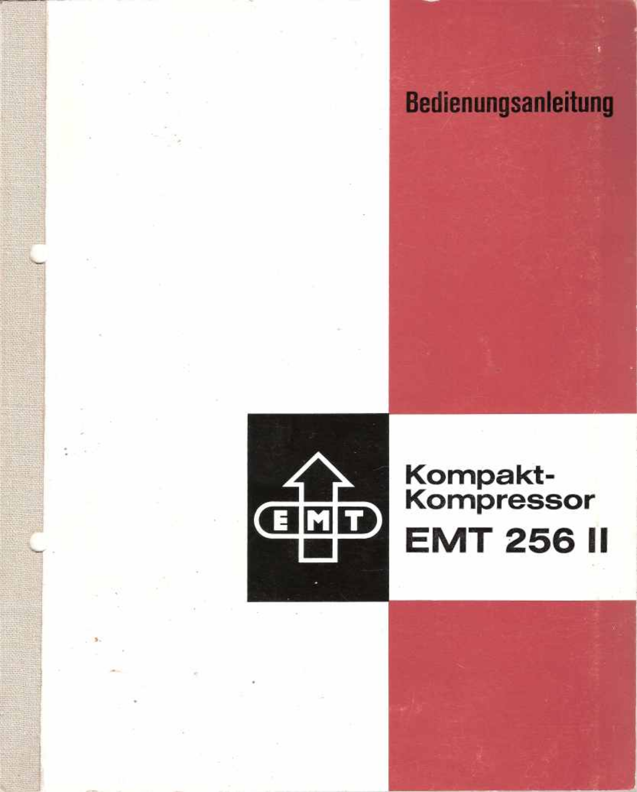 EMT 256 Mk2 Owners manual