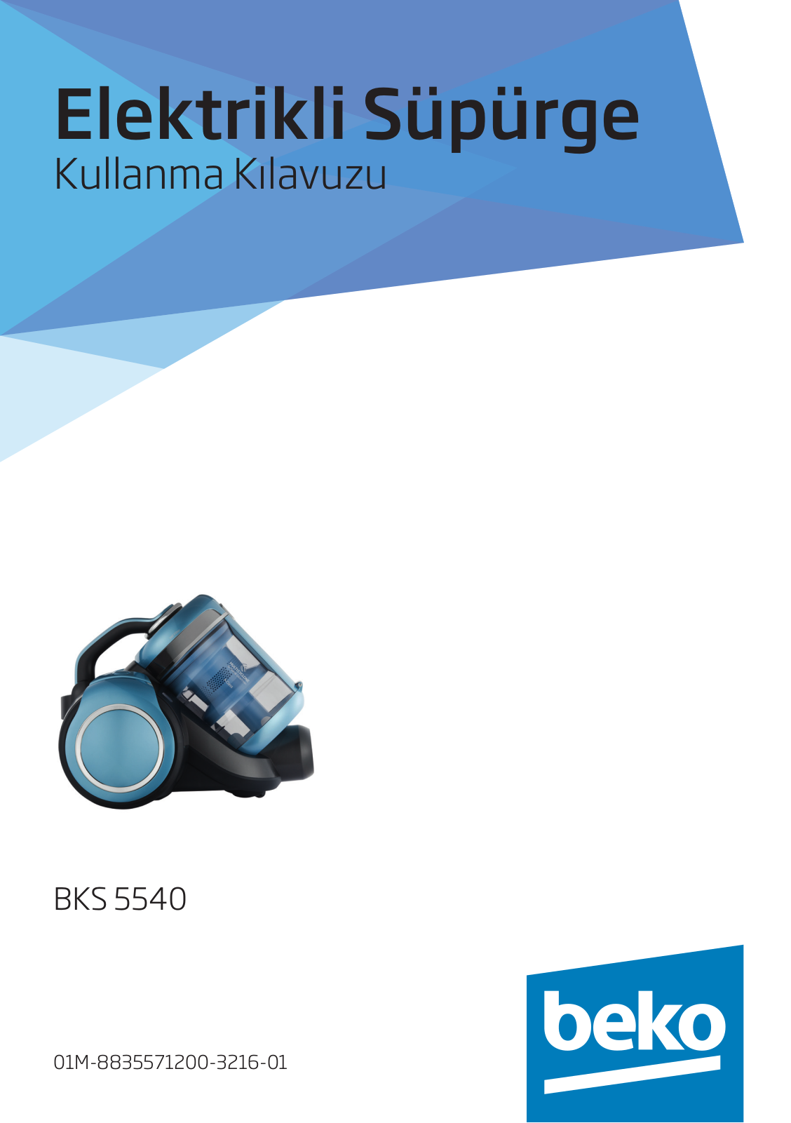 Beko BKS 5540 User manual