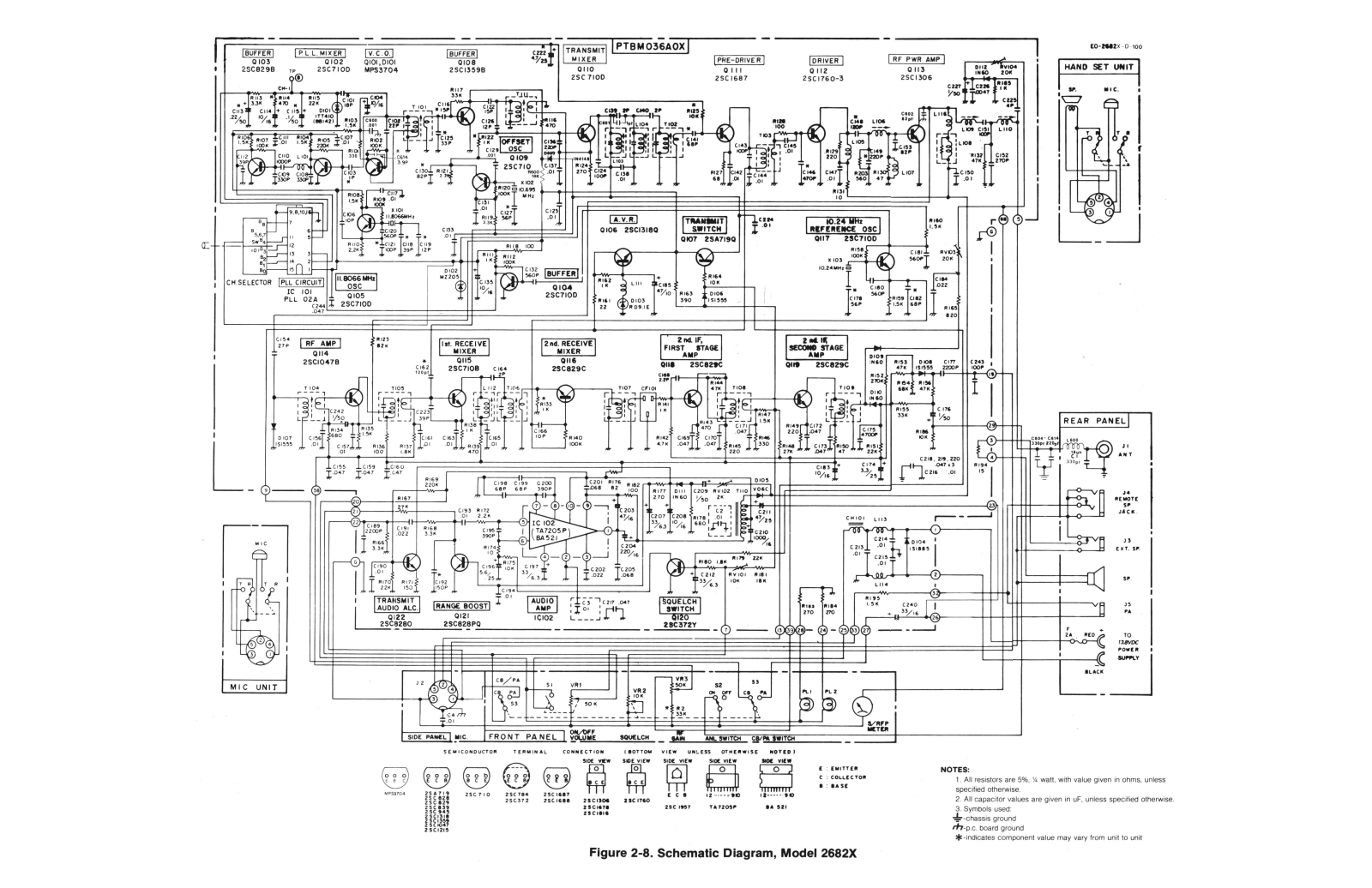 Hy-Gain 2682X Schematic diagram - ManualMachine.com