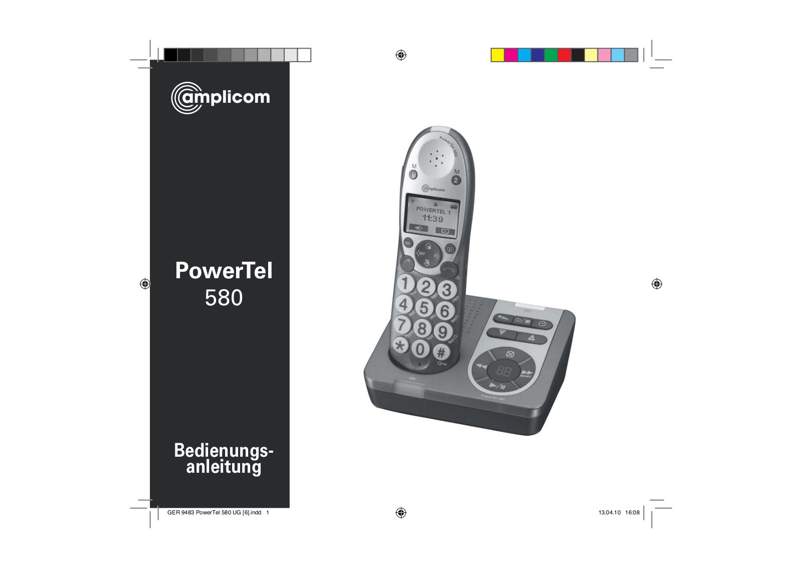 Amplicomms PowerTel 580 User guide