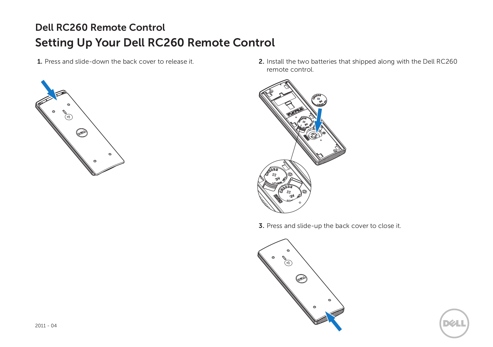 Dell RC260 User Manual