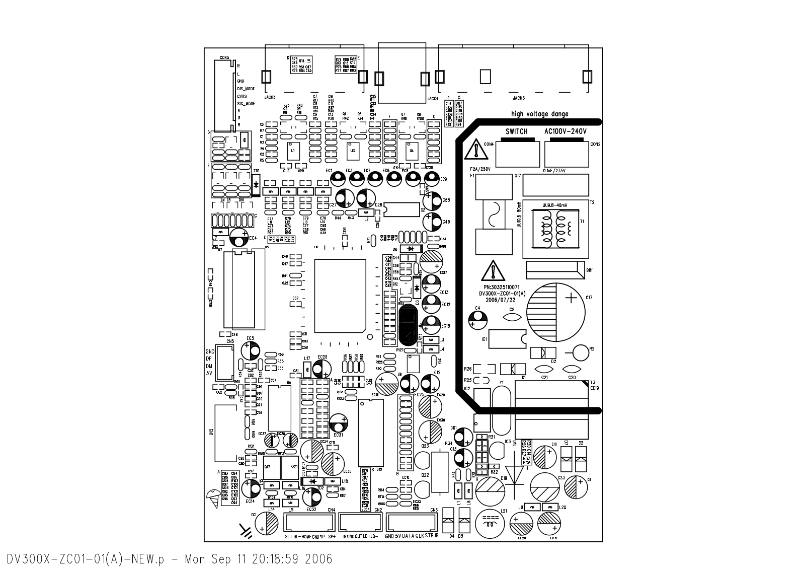 Vitek VT-4004SR Schematic Top