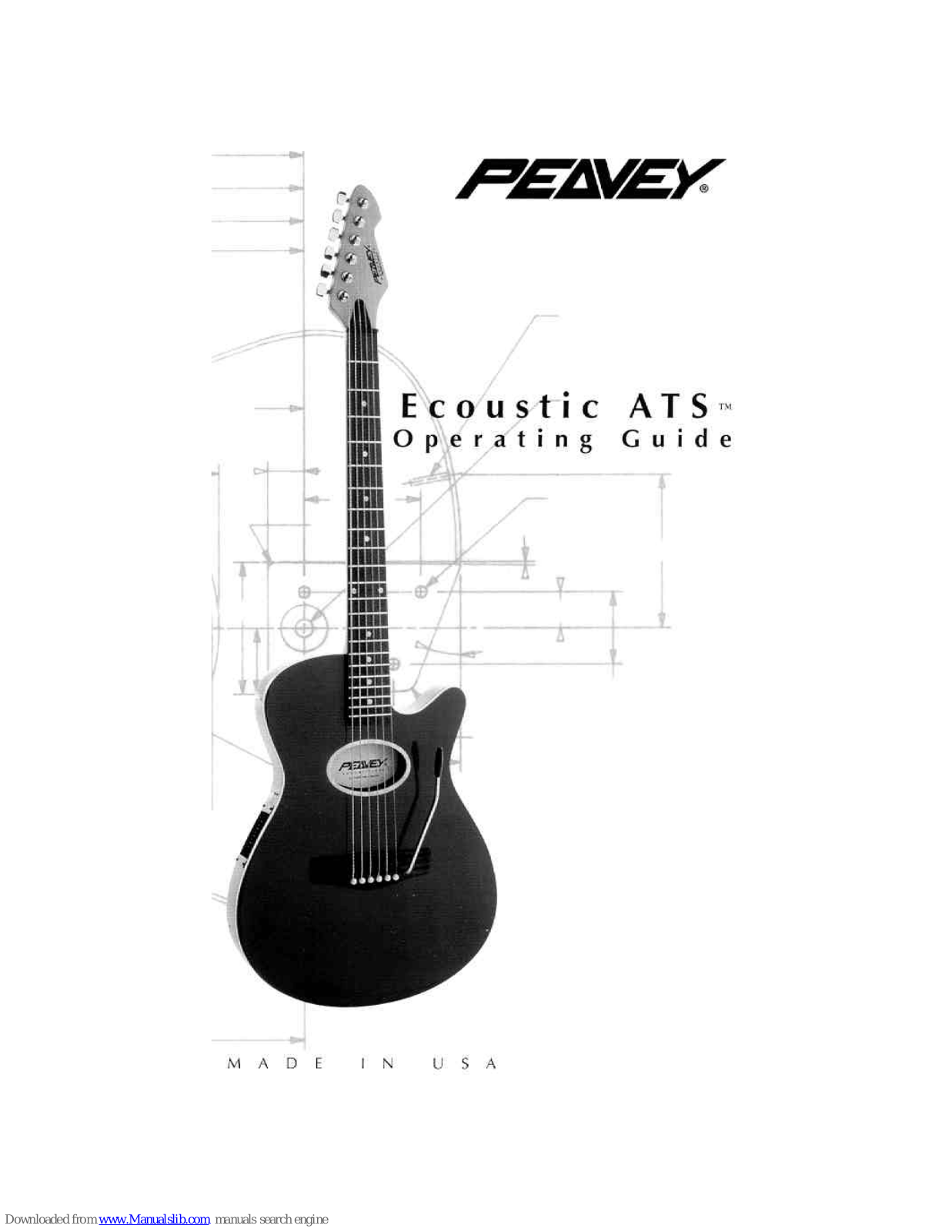 Peavey Ecoustic ATS Operating Manual