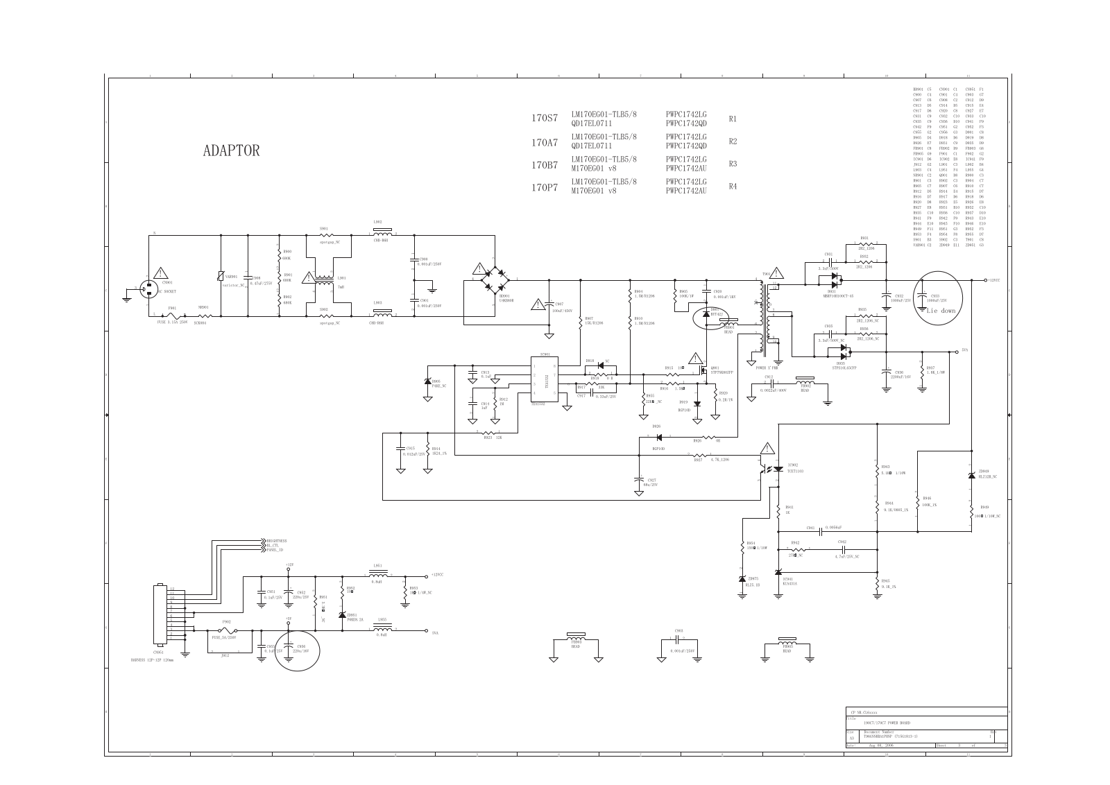 Victory Electronics 715G1813 schematic