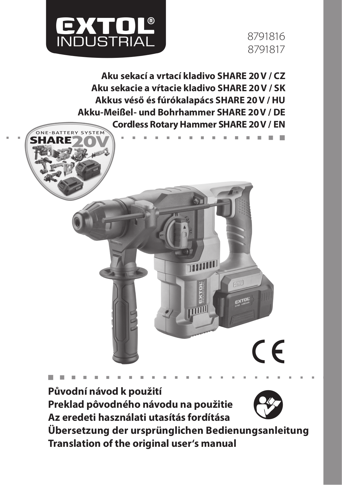 Extol Industrial 8791817 User guide - ManualMachine.com