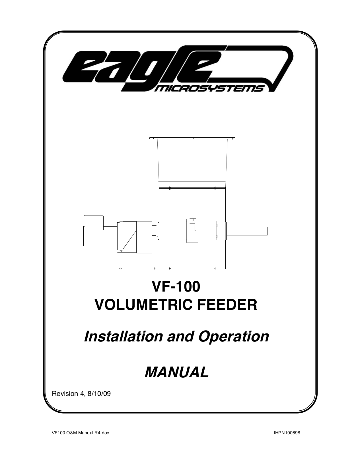 Eagle VF100 User Manual