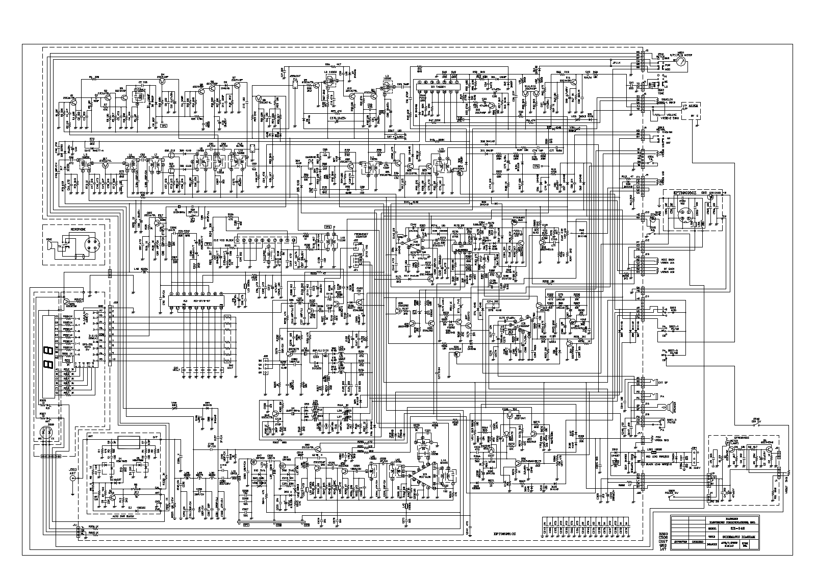 Galaxy dx949 Schematic