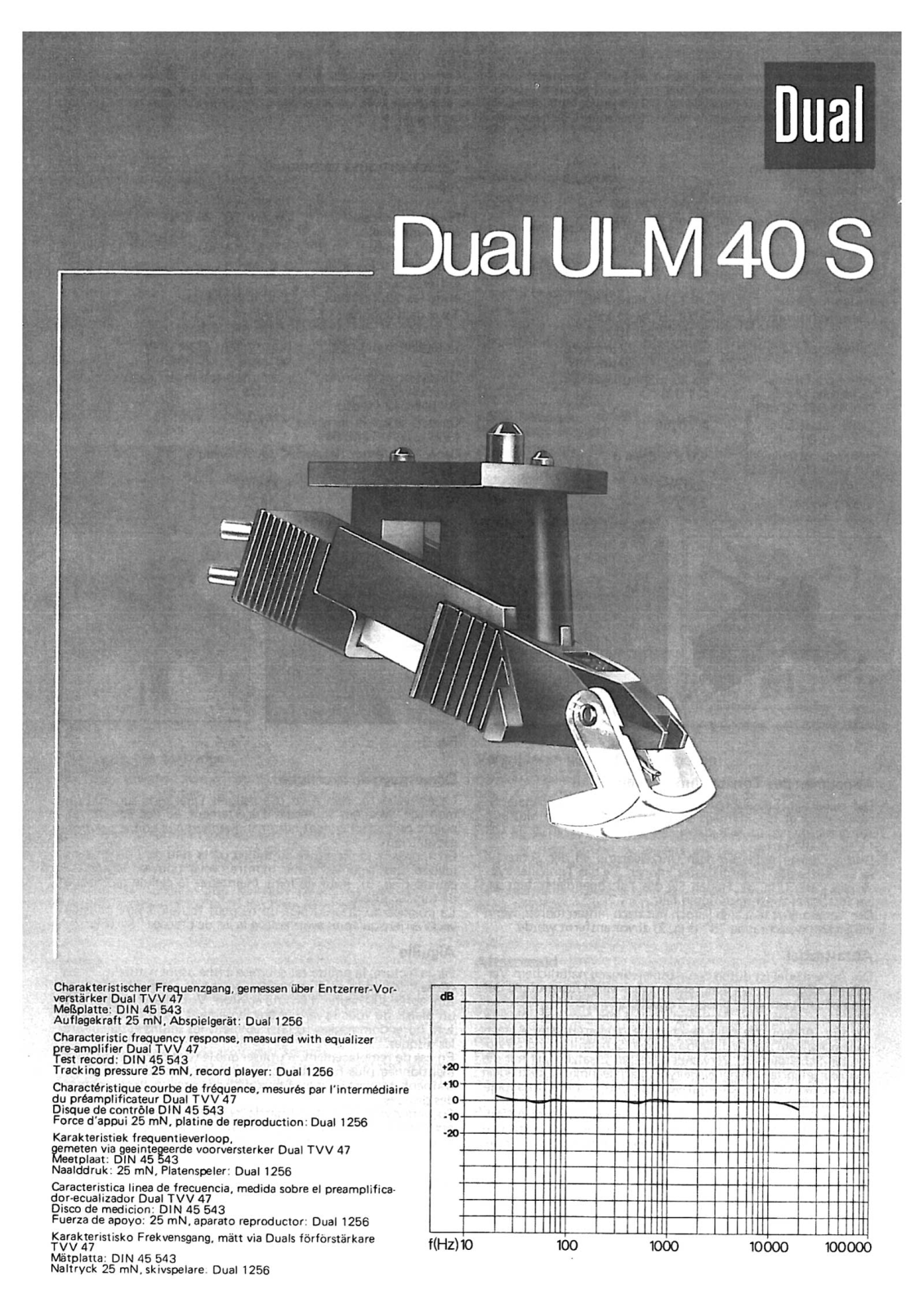 Dual ULM-40S Owners Manual