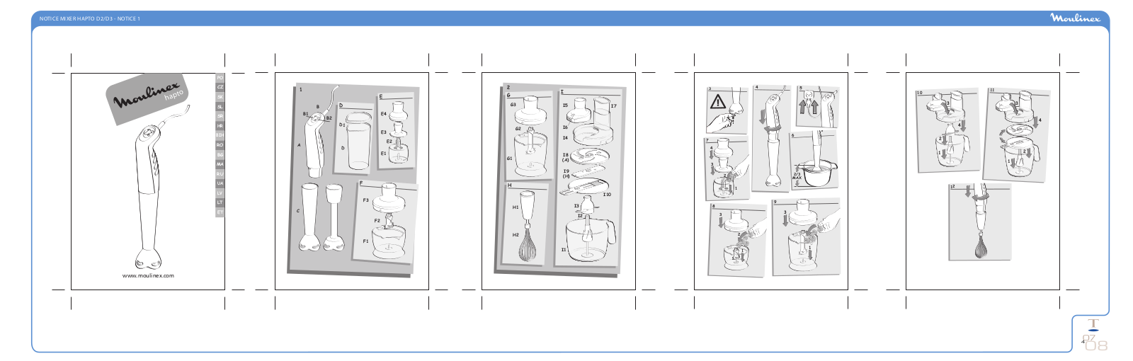 Moulinex DD407D72 User Manual