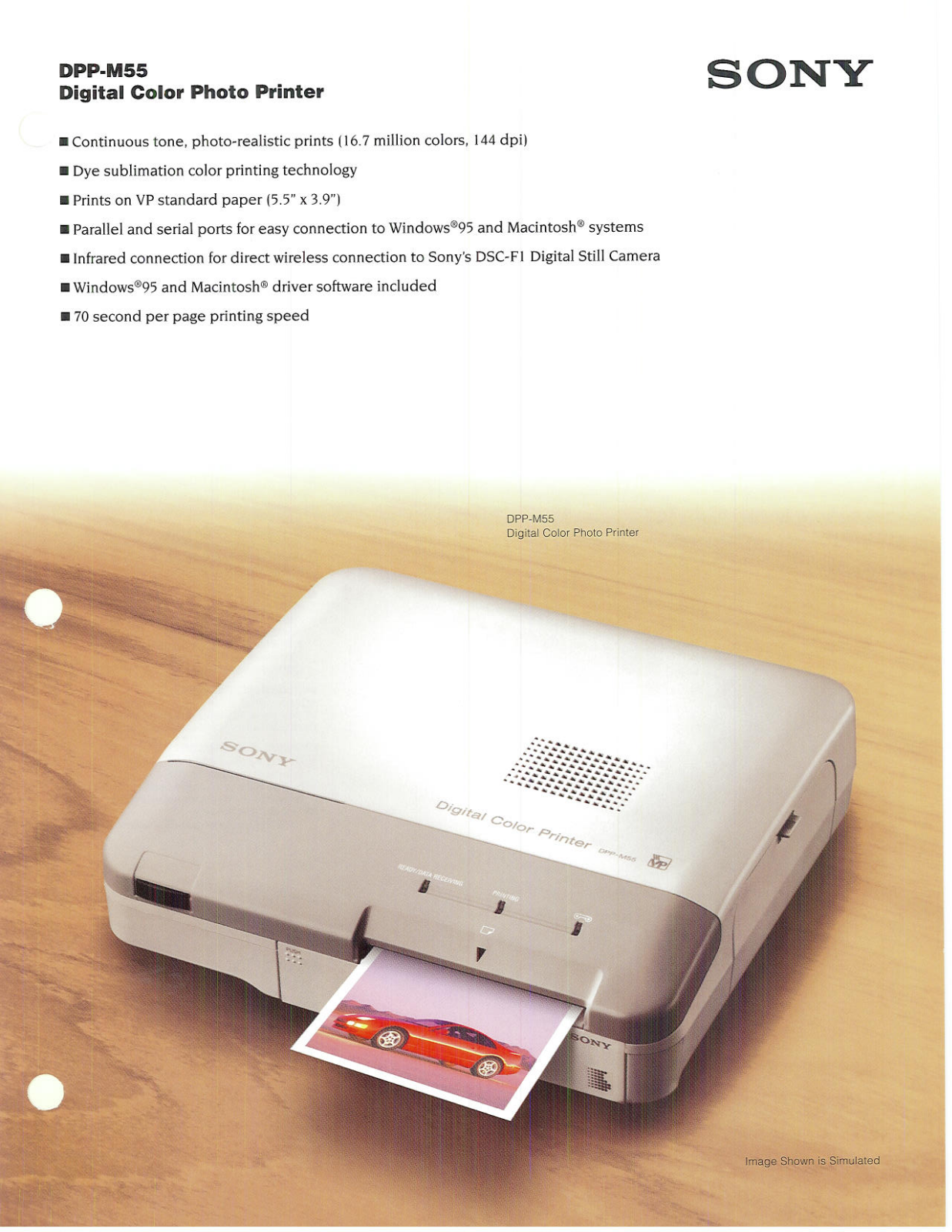 Sony DPP-M55 BROCHURE