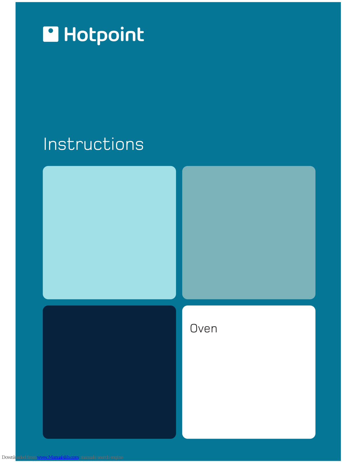 Hotpoint DY330GX Instructions Manual