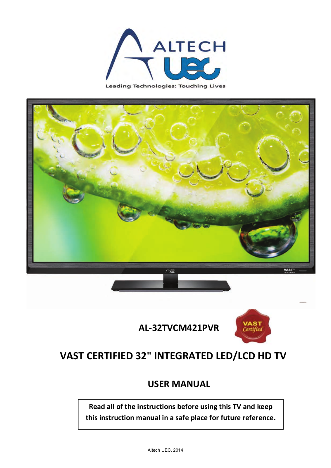 Altech UEC Integrated 32 User Manual - ManualMachine.com