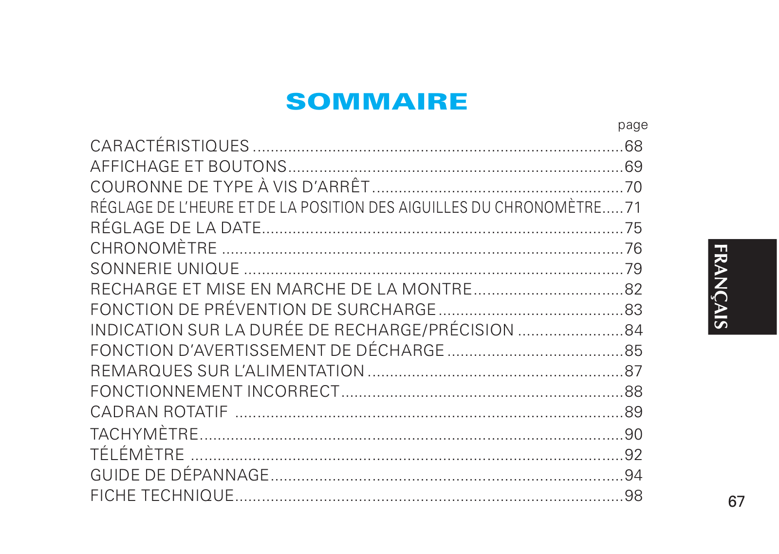 SEIKO SSC085P1, SSC095P1, SSC083P1, SSC081P1, SSC009-3 User Manual