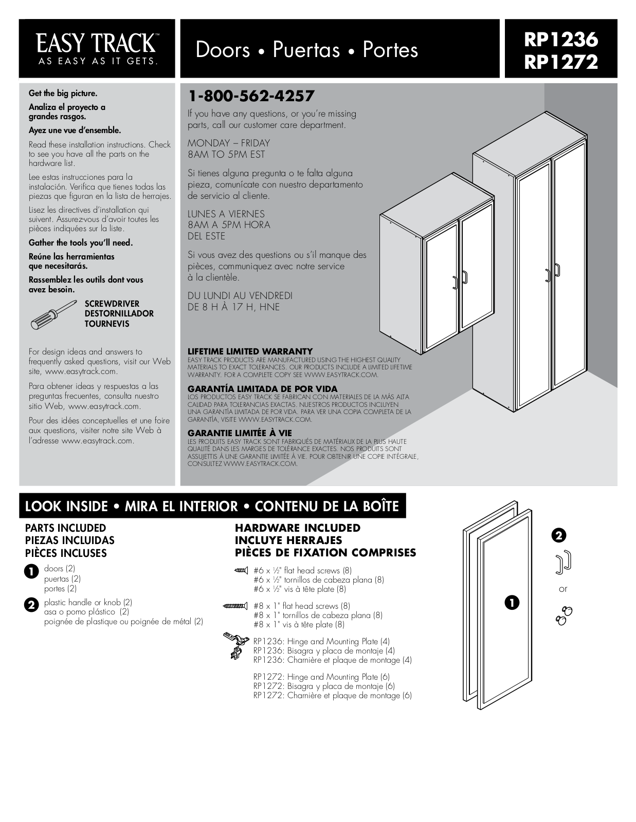 Easy Track RP1236 User Manual