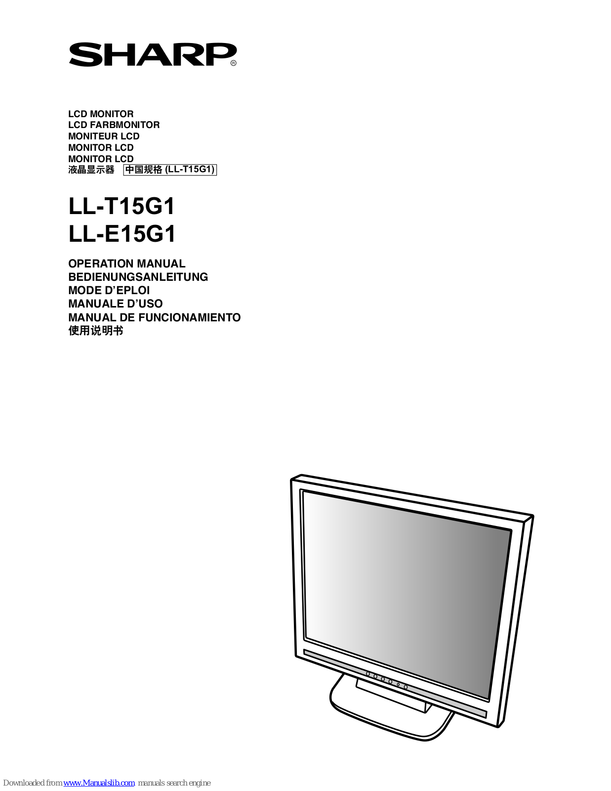 Samsung LL-T15G1, LL-E15G1 Operation Manual