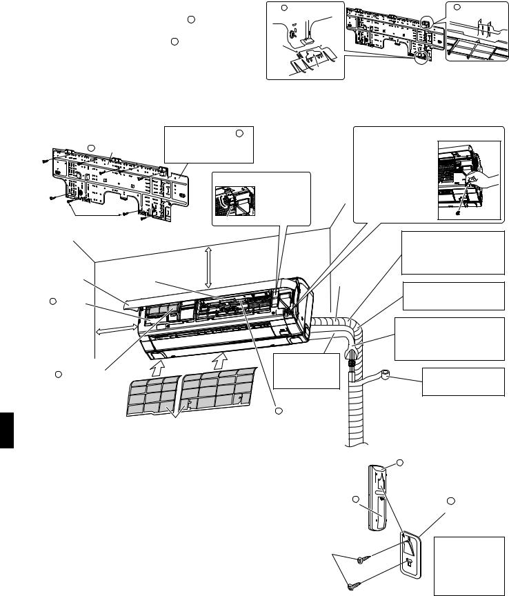 Daikin FTXR28EV1B, FTXR42EV1B, FTXR50EV1B Installation manuals