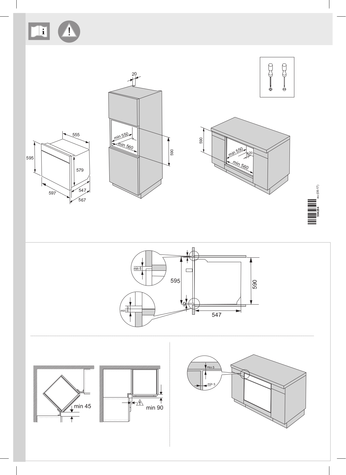 Gorenje BO647A10XG Installation Guide