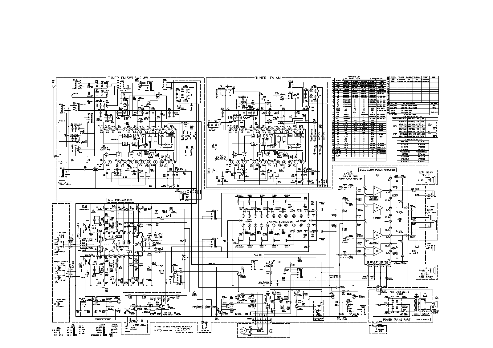 LG TW-862AX Schematics