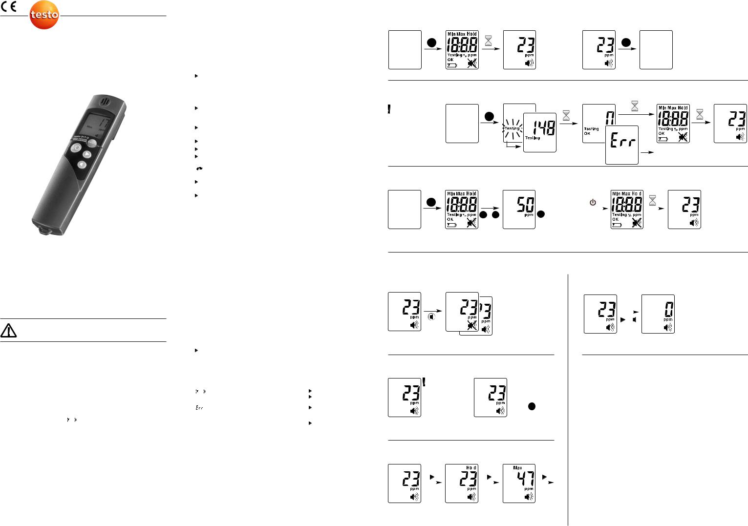 testo 317‐3 User guide