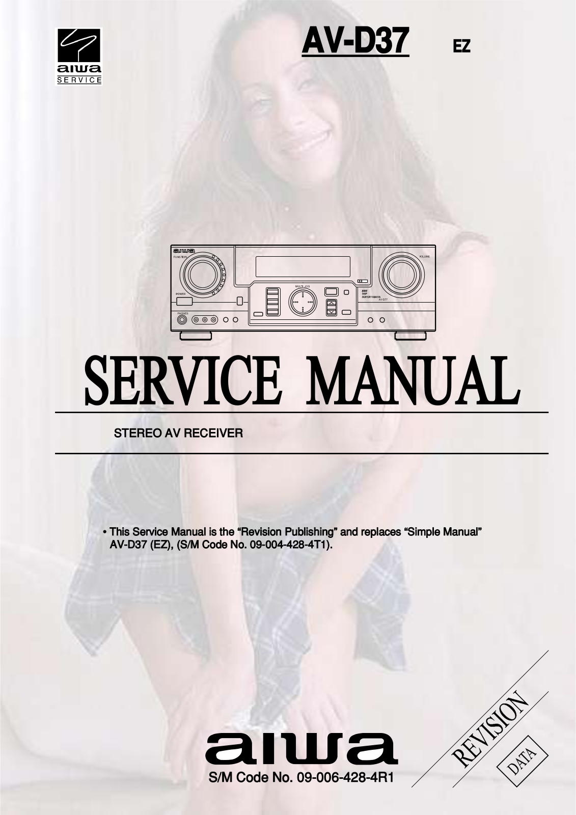 Aiwa AVD-37 Service manual