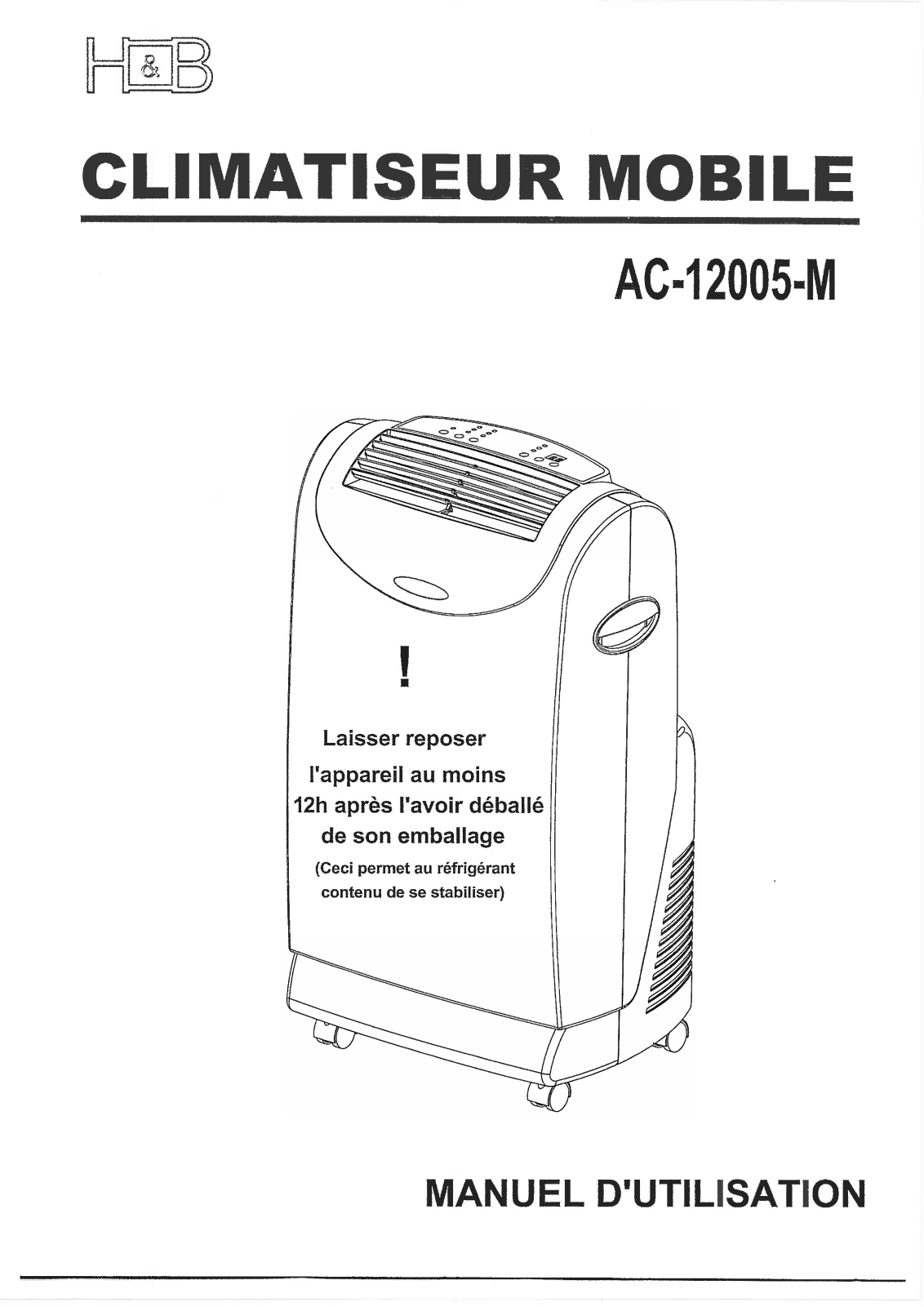 H&B AC12005M User Manual