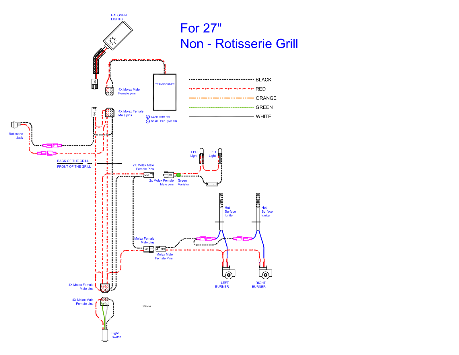 Lynx L30ATR, L42ATR Wiring Diagram