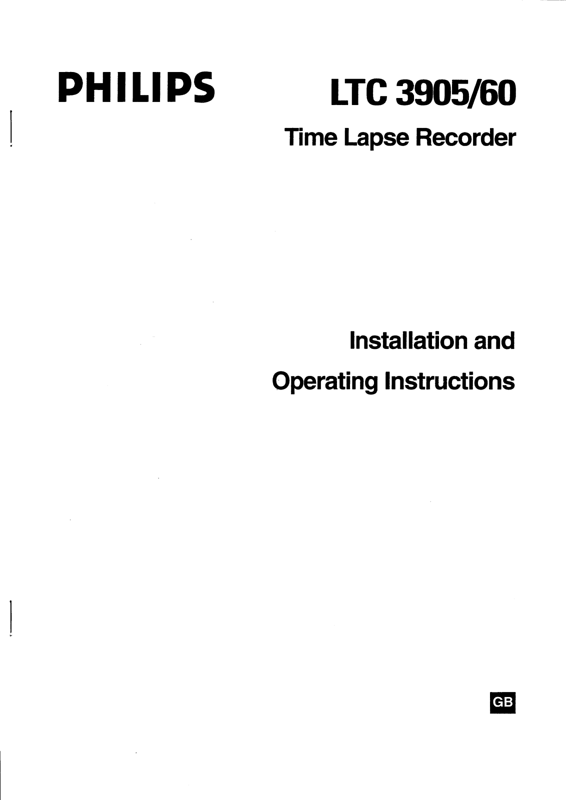 Philips LTC3905/50 User Manual