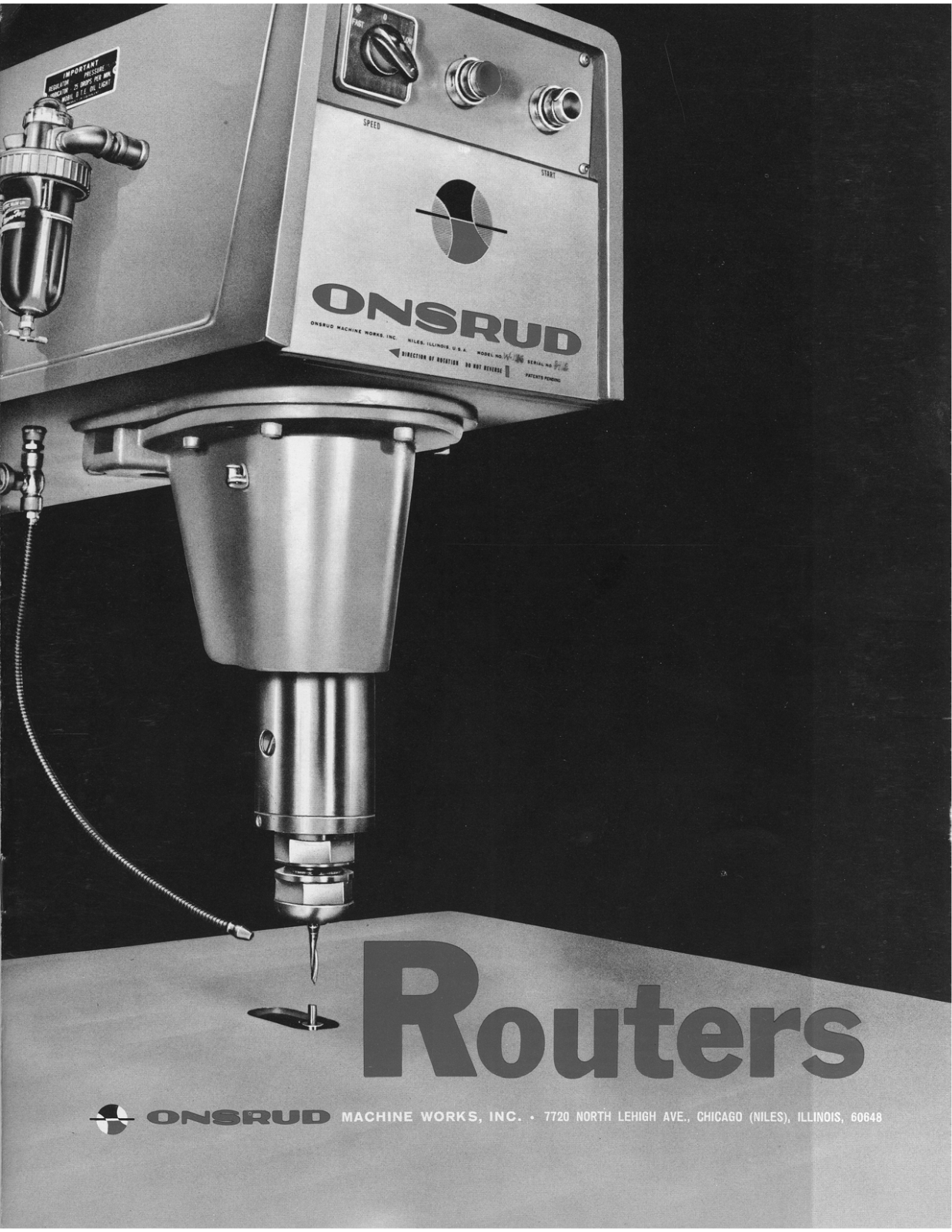 Onsrud Machine Works Routers Routers - ManualMachine.com