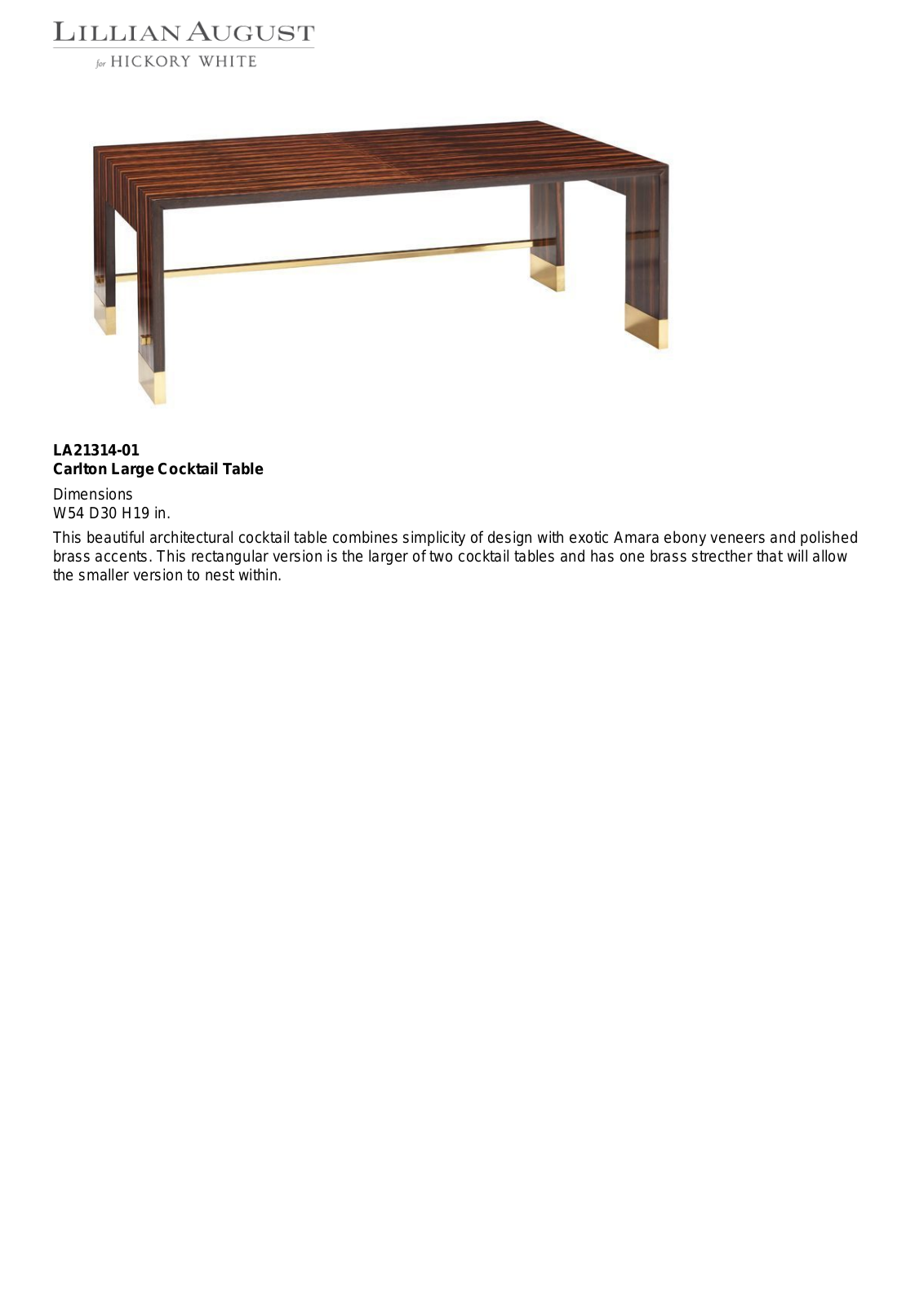 Lillian August PCFE2061 Specifications - ManualMachine.com