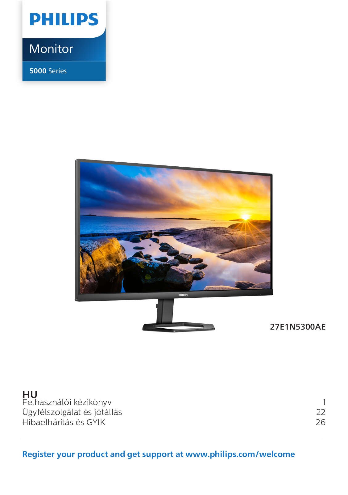 Philips 27E1N5300AE/00, 27E1N5300AE/01 User Guide - ManualMachine.com