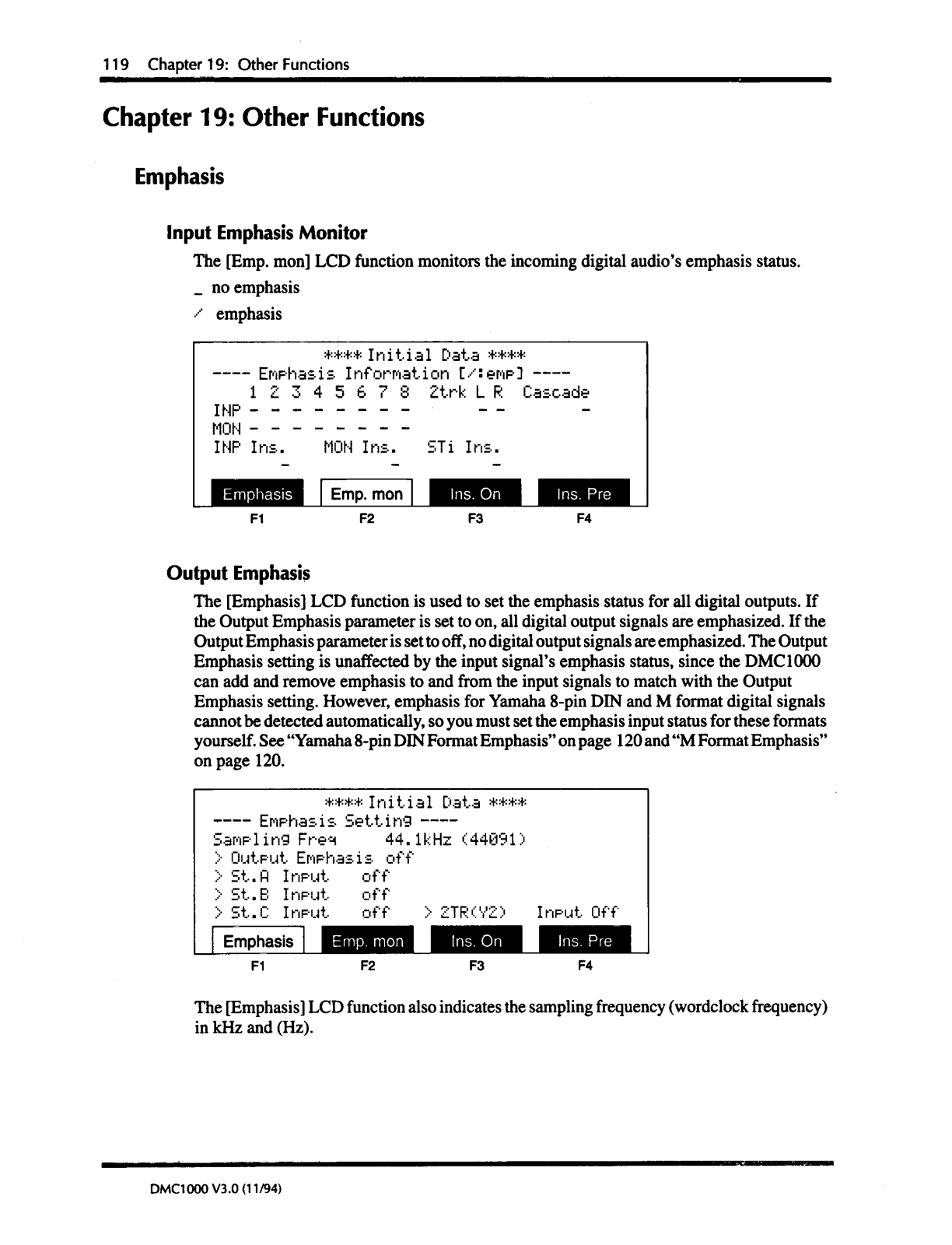 Yamaha DMC1000 V3.0 User Manual