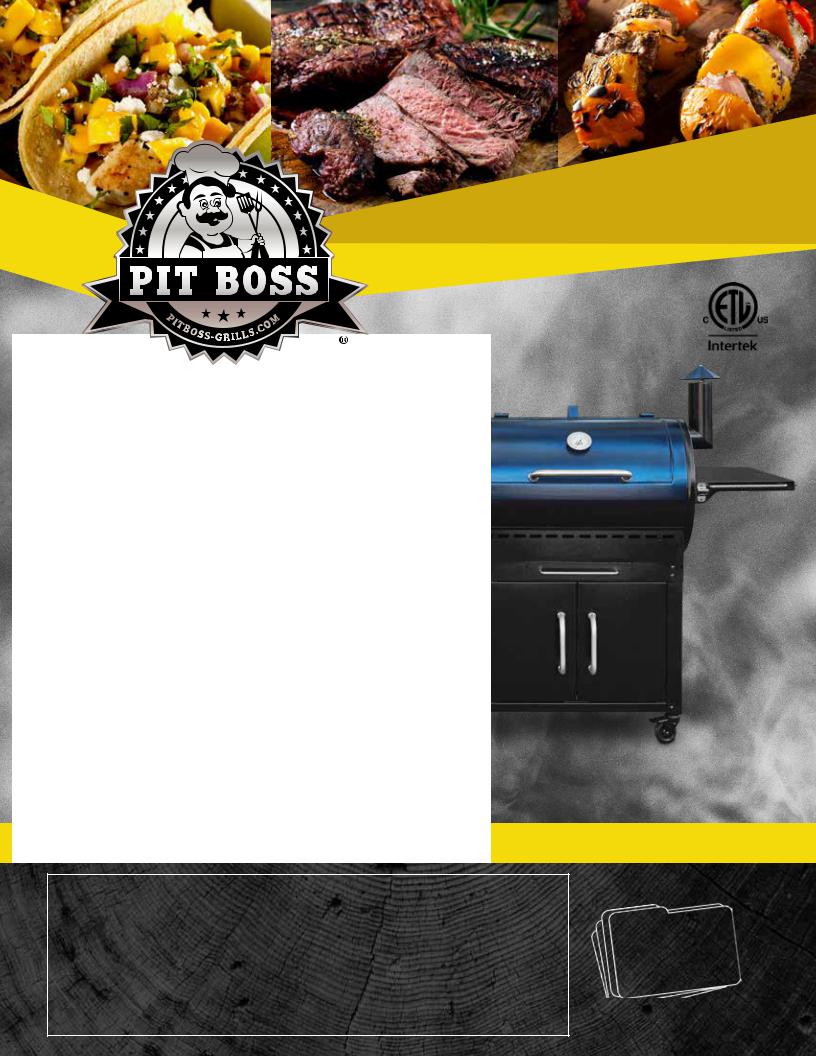 Pit boss PB820SC User Manual