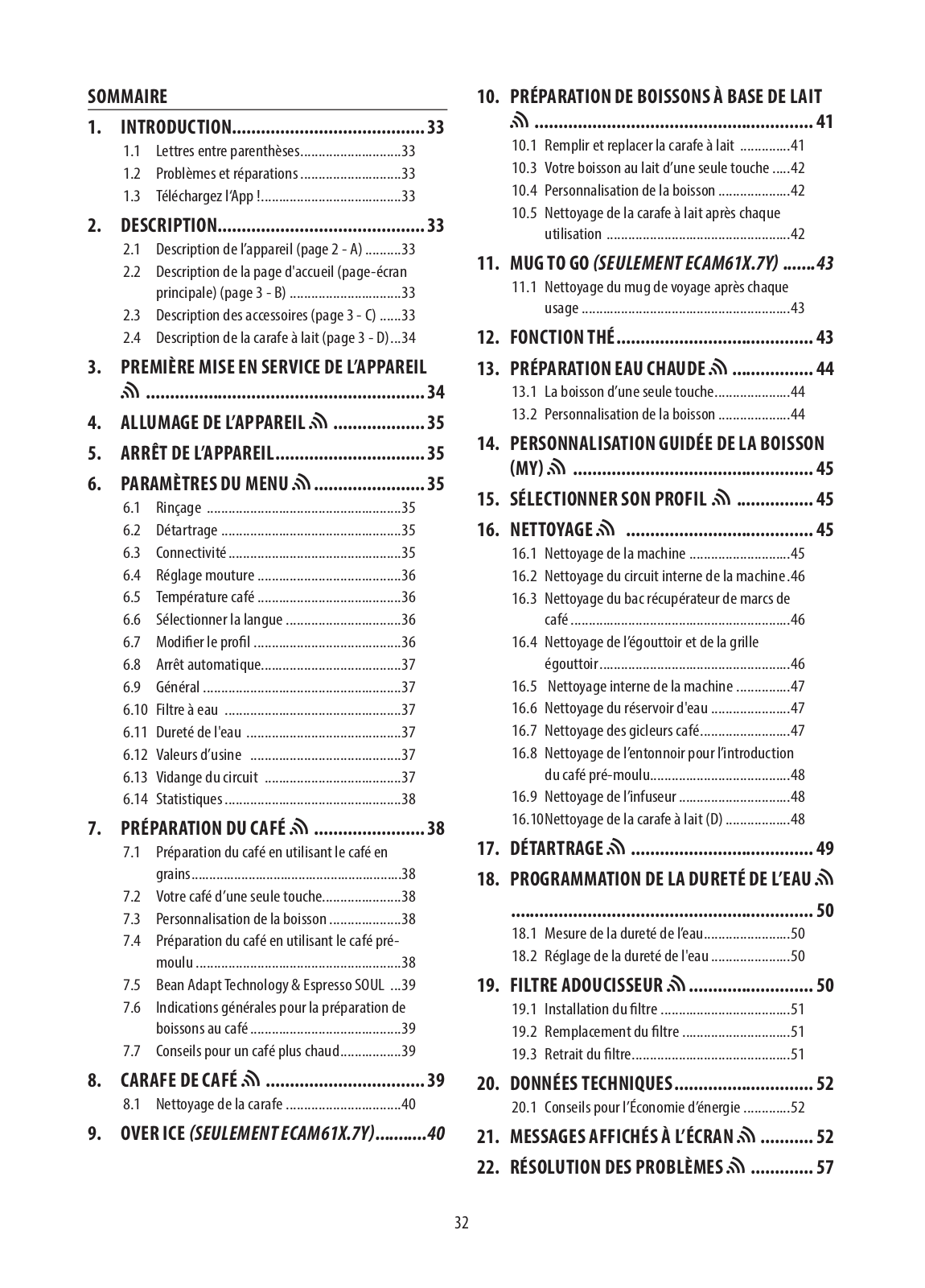 Delonghi ECAM610.55.SB, ECAM612.55.SB, ECAM610.74.MB Instruction manuals