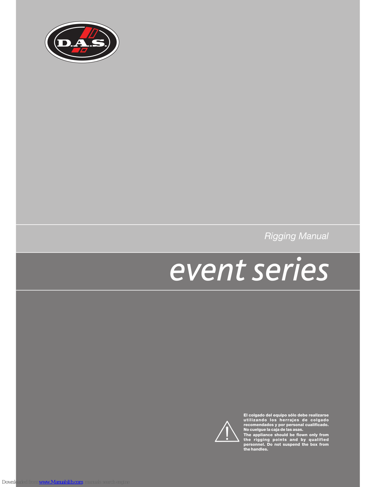 D.A.S. EVENT SERIES Rigging Manual