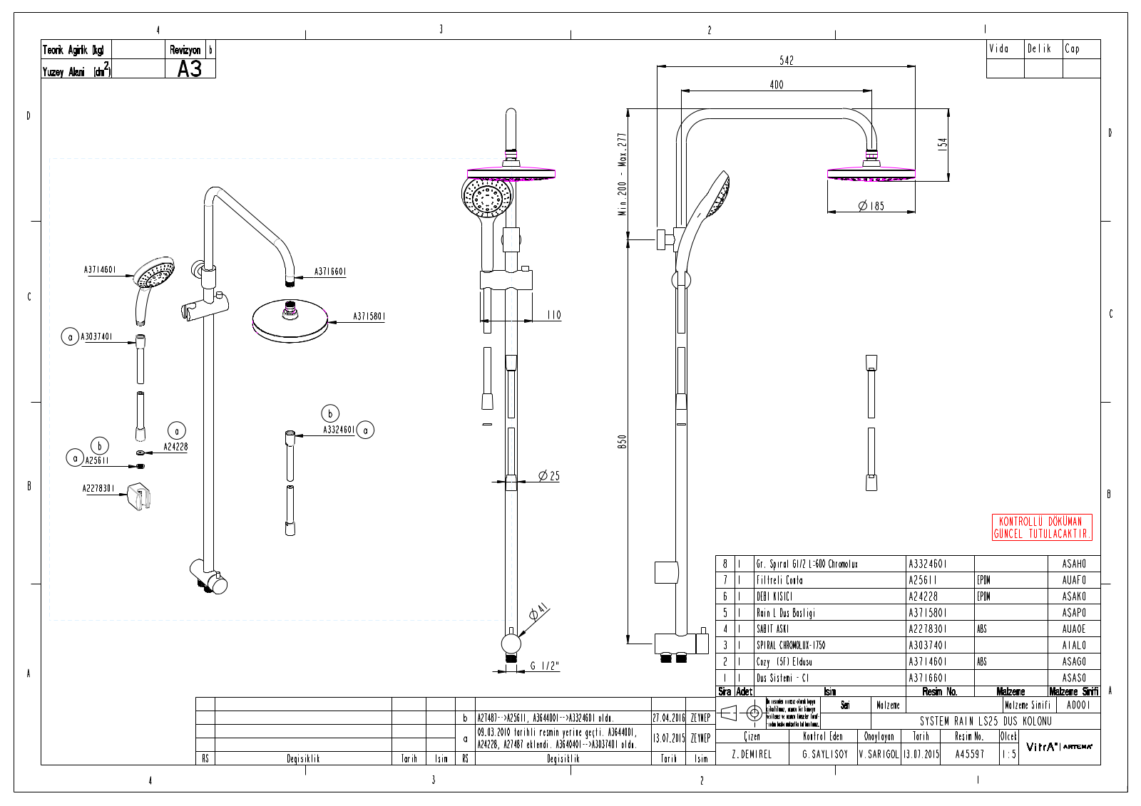 Vitra A45597EXP Drawing - ManualMachine.com