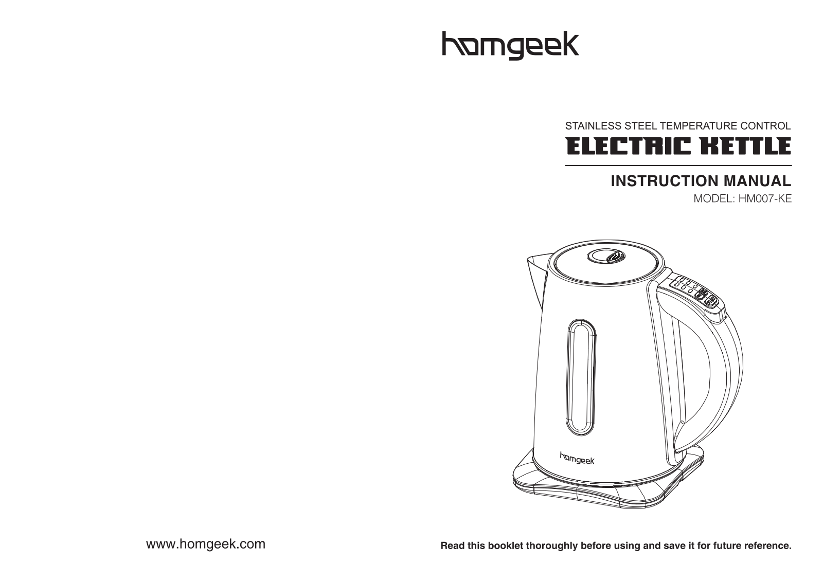 Homgeek HM007-KE User Manual