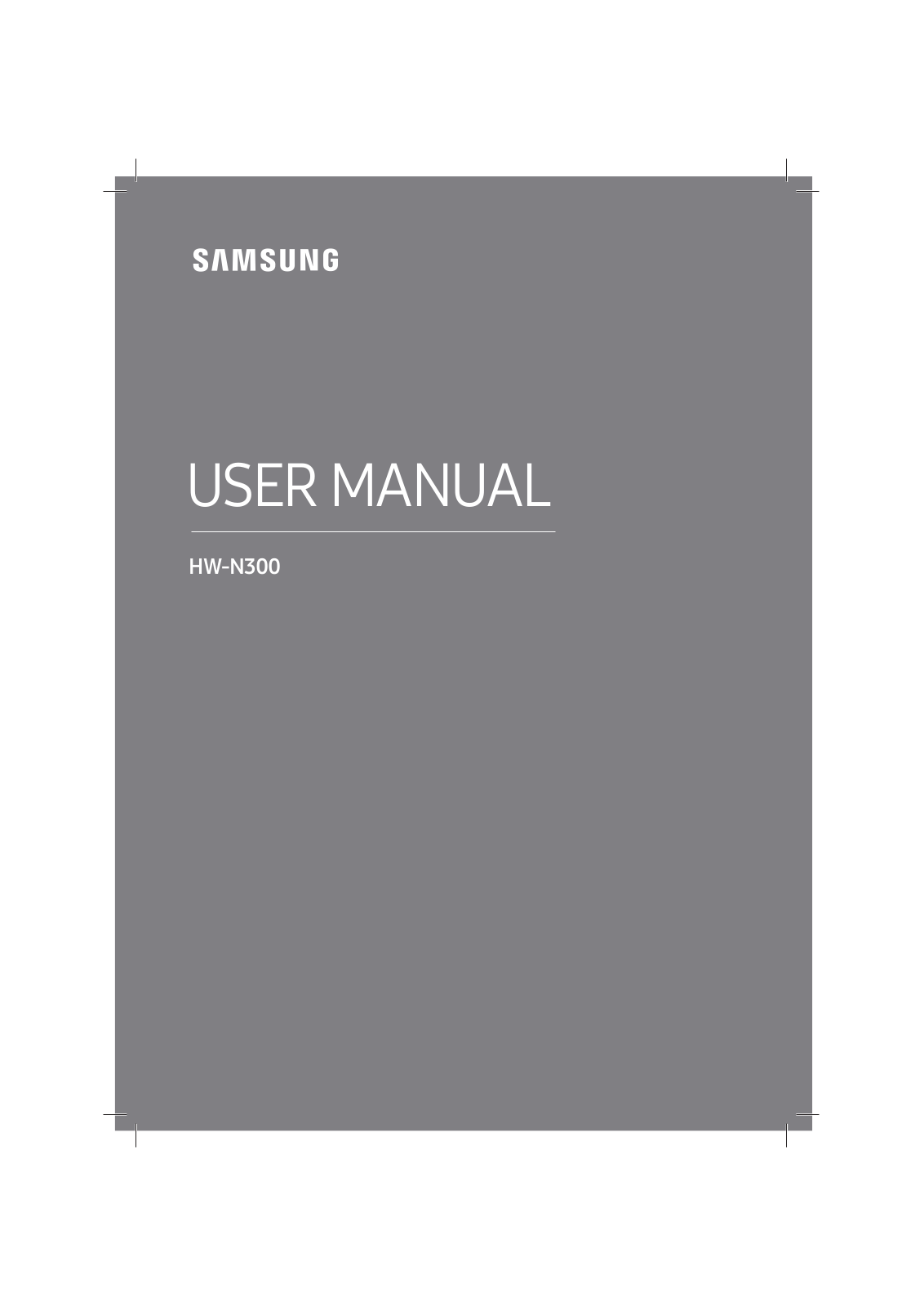 Samsung HW-N300 User Manual