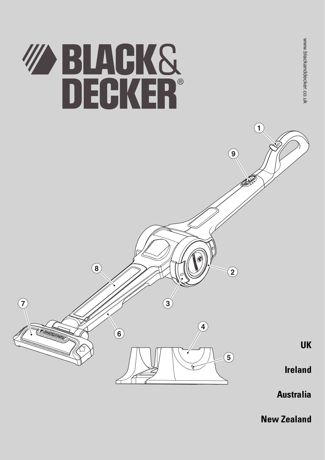 Black & Decker FV1805N, FV1205N, FV1205 User Manual