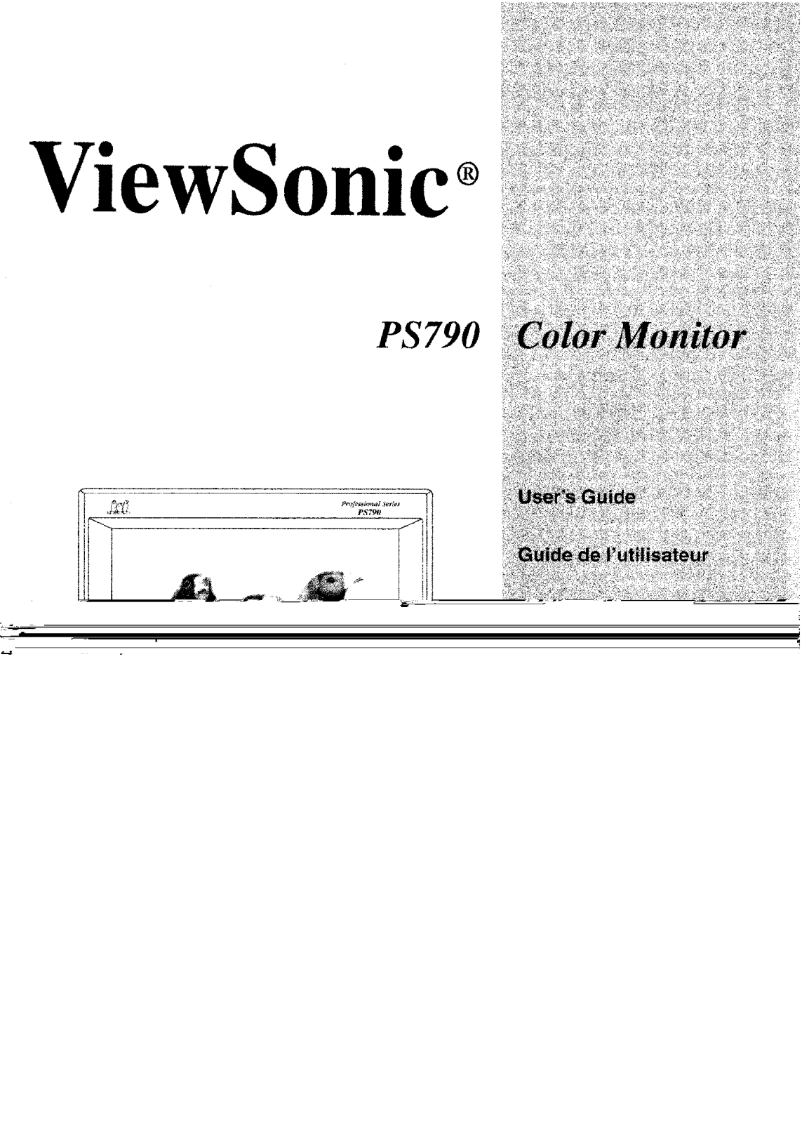 ViewSonic PS790 User Manual