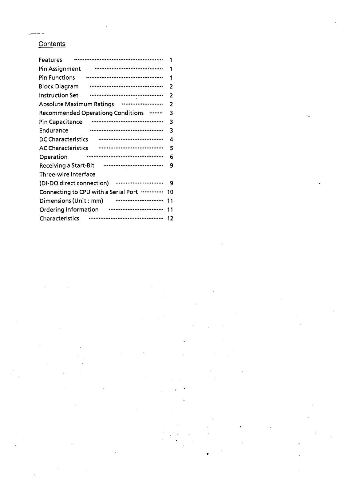 Epson S-29190A-DP, S-29190A-FJ, S-29390A-DP, S-29390A-FJ, S-29290A-DP Datasheet