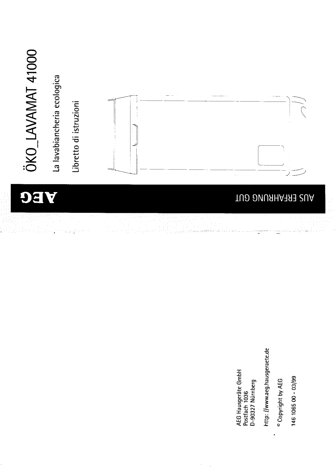 AEG LAV41000 User Manual