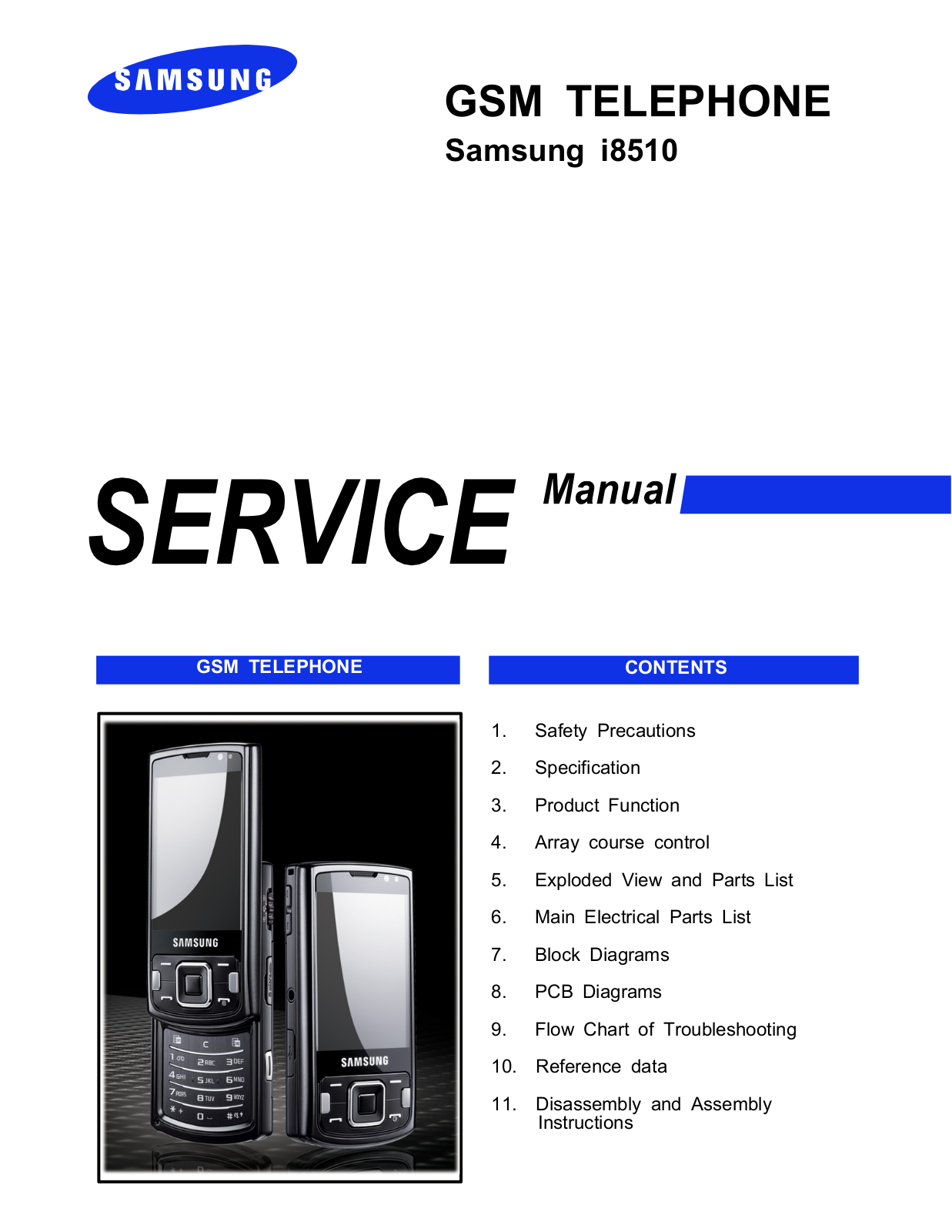 Samsung GT-I8510 Service Manual