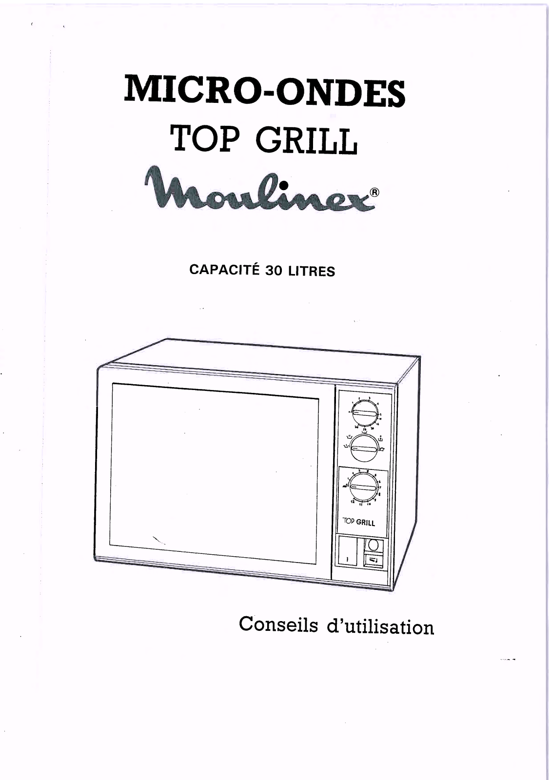 MOULINEX FM2935G User Manual