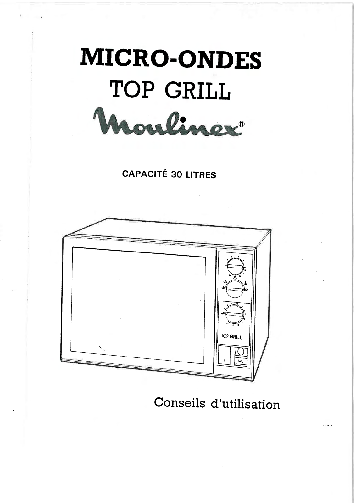 MOULINEX FM2935G User Manual