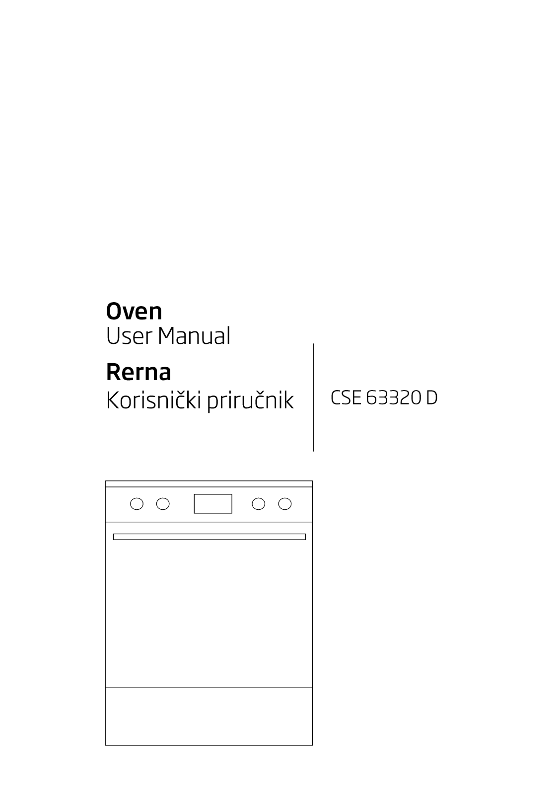 Beko CSE63320D User manual