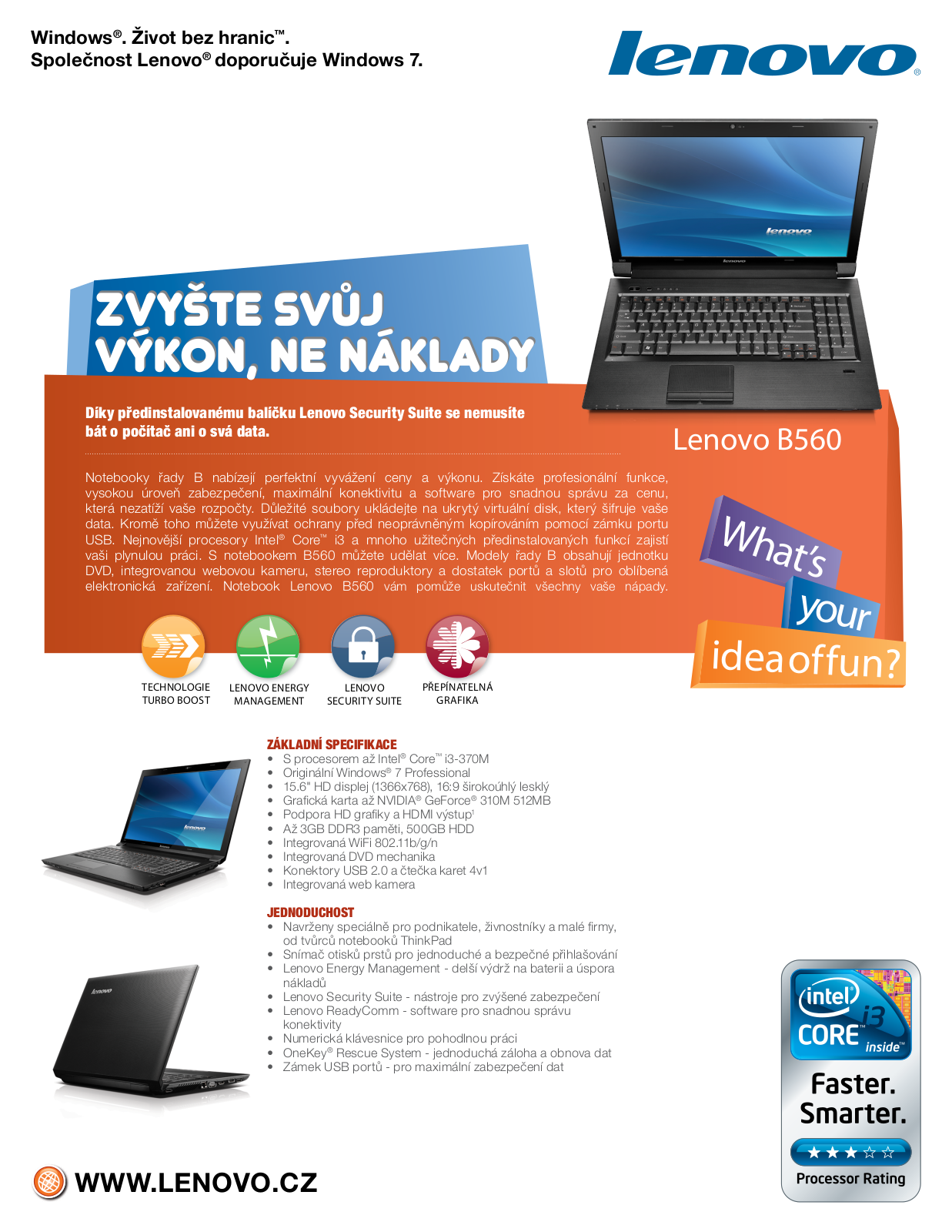 Lenovo IdeaPad B560 User Manual